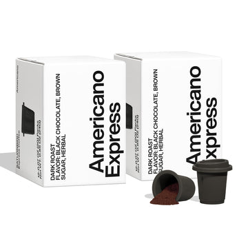 Saturnbird Express Instant Coffee, Dark Roast Americano Style, Enjoy Cold/Hot, Freeze Dried Arabica Blend Coffee Powder, Iced Co