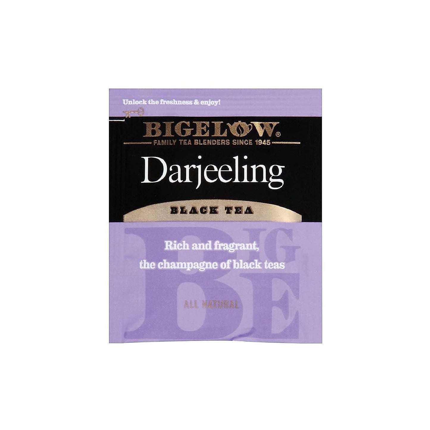 Bigelow Tea Darjeeling Blend Black Tea 28 Count Box Full Caffeine Antioxidant-Rich RCB003491