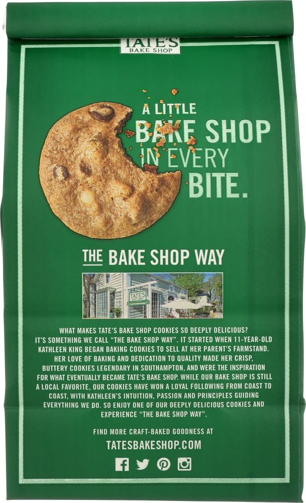 Tate'S Bake Shop Chocolate Chip Walnut Cookies - 7 Ounce Bag (Pack Of 3)