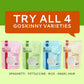 Goskinny Noodles Spaghetti (6), Organic, Odorless Shirataki & Konjac Pasta, Low Carb, Low Calorie, Gluten Free, Vegan, Kosher, K