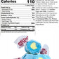 Sweetgourmet Passion Fruit Salt Water Taffy Bulk Candy | 1 Pound