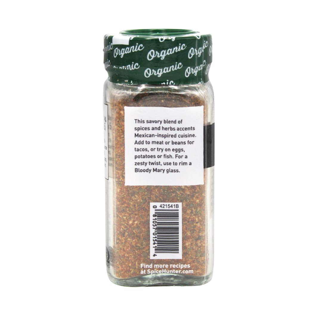 The Spice Hunter Organic Mexican Seasoning Blend, 1.4 Oz. Jar