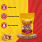 Ozark Nut Roasters Salted Caramel Cashews Flavored Snack Nuts 3 Ounces Resealable Pack