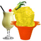 Hypothermias Pina Colada Ready To Use Gallon (128 Fl. Oz) Hawaiian Snow Cone Flavors Syrup - Shaved Ice, 100% Pure Cane Sugar