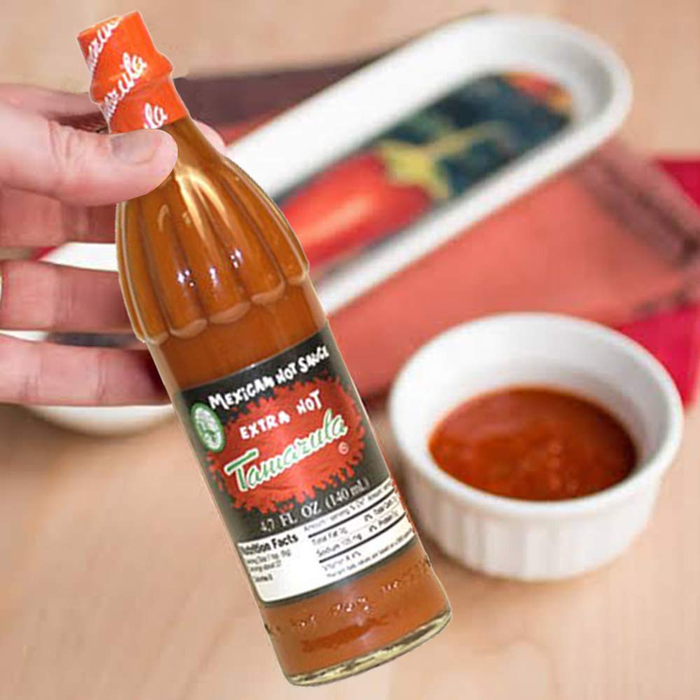 Tamazula, Extra Hot Sauce Bottle, 4.7 Ounce