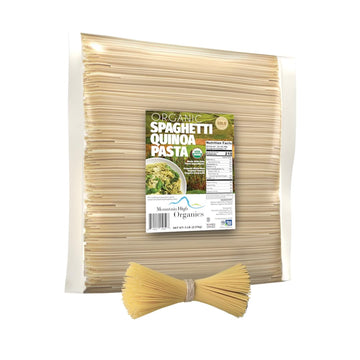 Mountain High Organics Certified Organic Gluten Free Quinoa Spaghetti Pasta 5Lb Bag