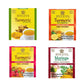 HYLEYS Turmeric with Green Tea, Assorted Flavors, 42 Tea Bags, 42 Count, Pack of 1
