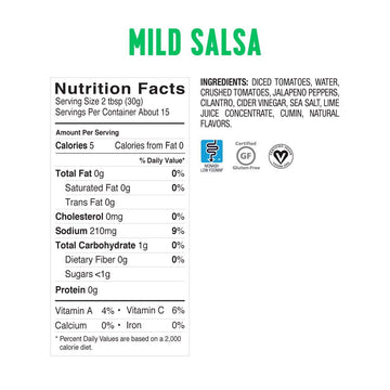 Fody Food Company Salsa, Let'S Dance Mild, 16 Oz
