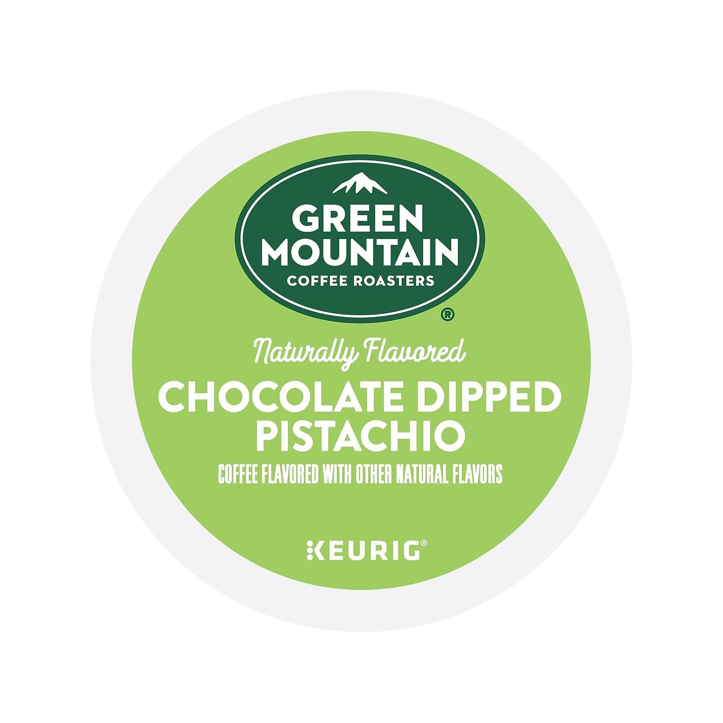 Green Mountain Coffee Roasters Chocolate Dipped Pistachio Coffee Keurig K-Cup Pods, 24/Box (5000378228)