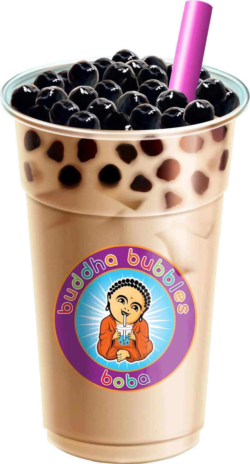 Buddha Bubbles Boba Quick Cook REAL Tapioca Boba Pearls, Black, 2.2 Pounds