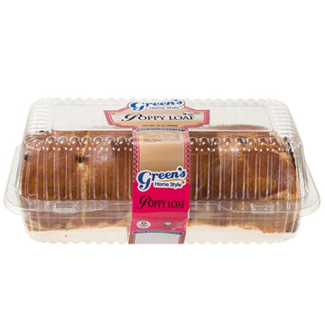 Green s Bakery Poppy Loaf, 3 Pack 16 oz. Swirled with a Dense Makowiec Poppy Seed Paste, Fresh Fresh and Delicious, OK Certifie