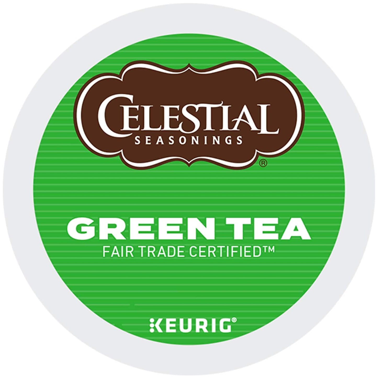Celestial Seasonings Green Tea K-Cup Portion Pack, 24 Count, Compatible with Keurig malt-inspired, Model 74-14734