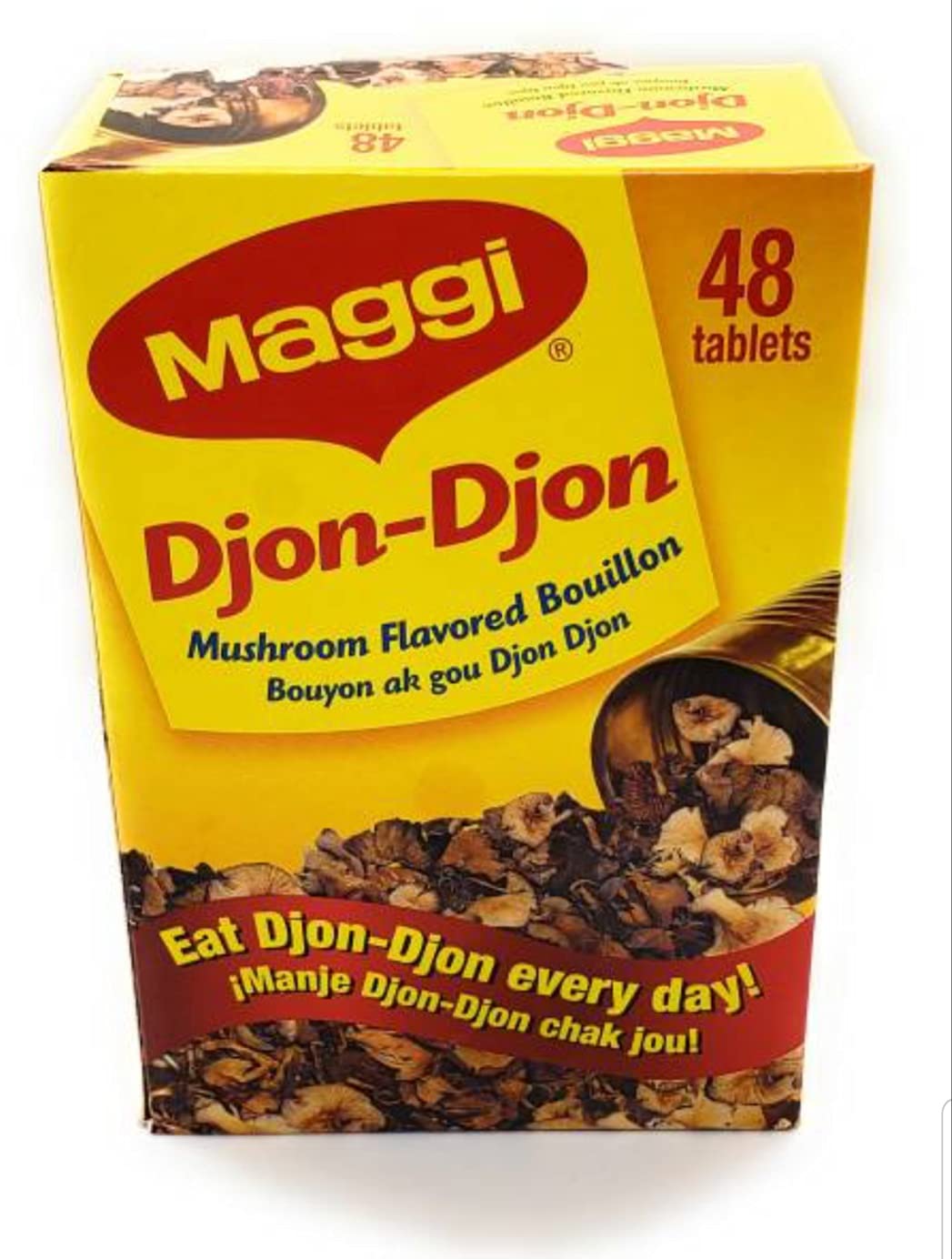 MAGGI Djon Djon bouillon cubes - mushoom flavored 1 box (48 cubes)
