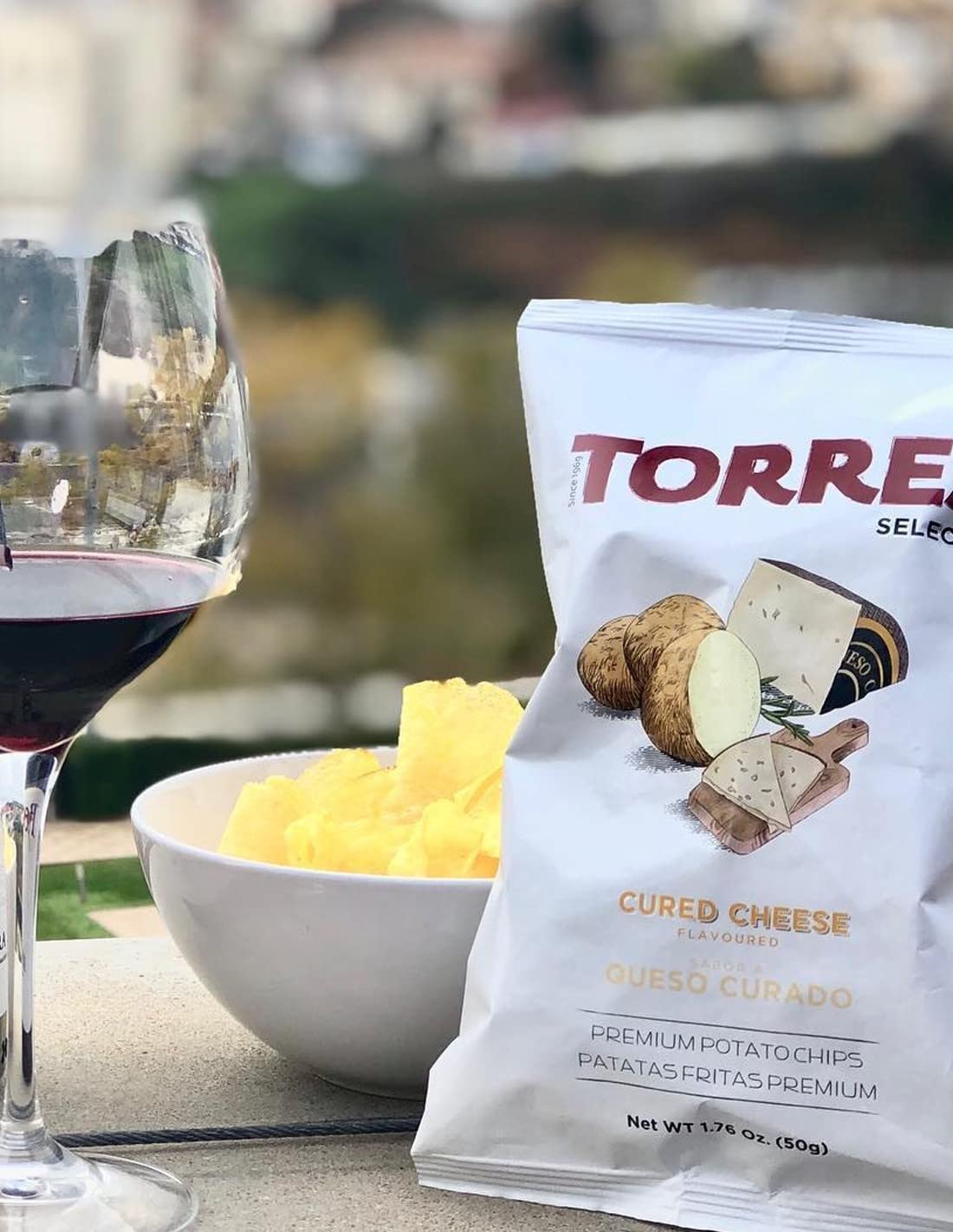 Generic [5 Pack] Mediterranean Sea Salt - 50G/ 1.76Oz - Torres Spanish Potato Chips Patatas Fritas Made In Barcelona, Spain (Sal