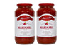 Mezzetta Family Recipes Marinara Sauce | Vegan, Non-GMO, Gluten Free, Preservative Free, Keto | 24.5 Ounce Jar (Pack of 2)