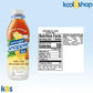 Snapple Zero Sugar Half And Half Lemonade All Natural Iced Tea 16 Fl Oz Plastic Bottles 16 Pack + 15 Sugarcane Disposable Straws