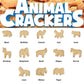 Animal Crackers in Resealable Bulk Storage Tub, Classic Lightly Sweet Snacks, 5 Pound Party Size Container