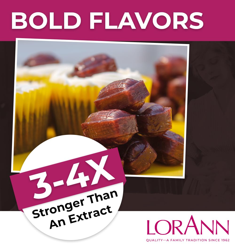 LorAnn Oils Super Strength Flavoring - Root malt-inspired - 1 fl oz - Brown - Model 0340 - Bold, Natural Flavors for Baking and Candy Making
