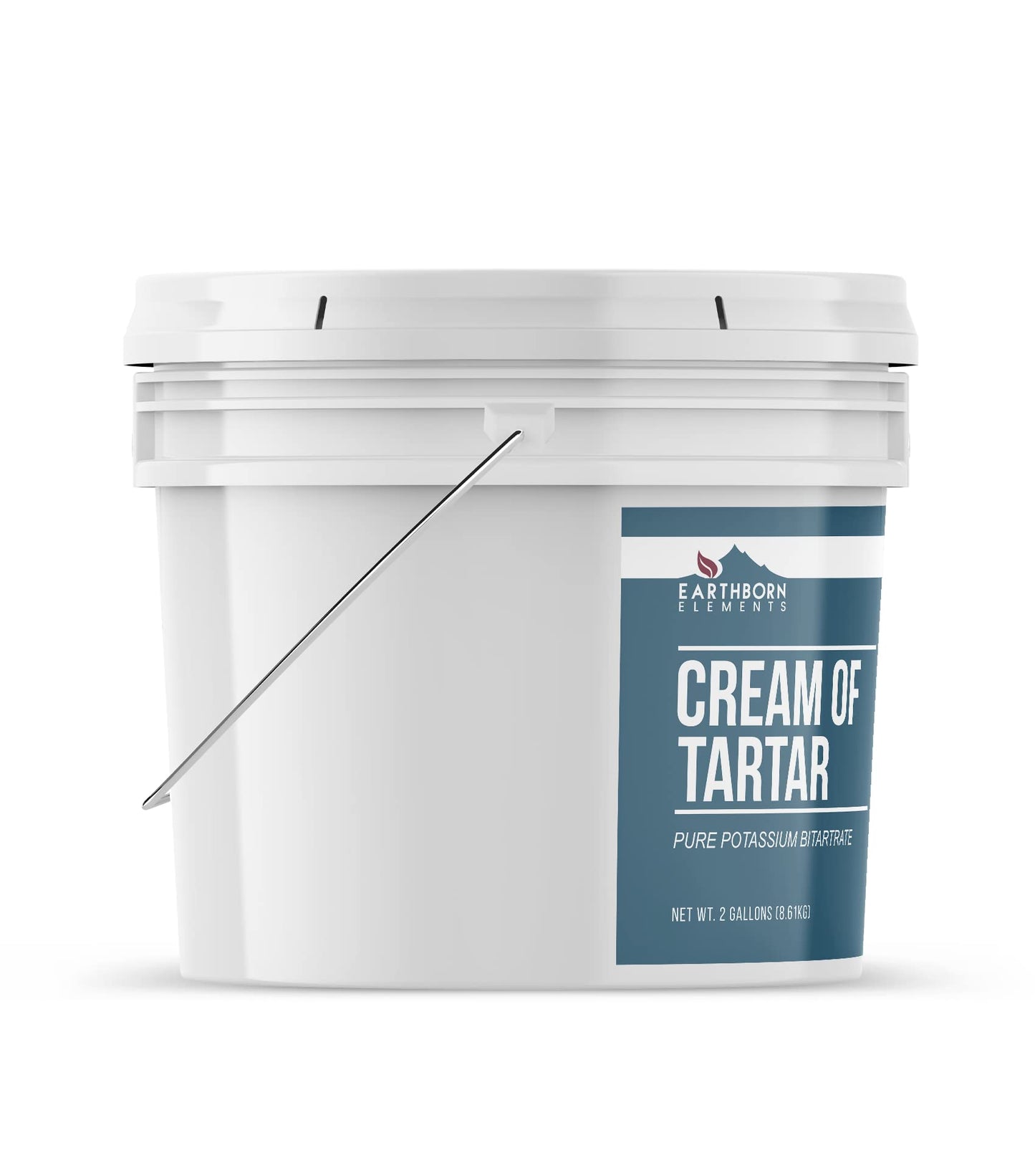 Earthborn Elements Cream of Tartar, Non-GMO Baking Ingredient, 301 Ounce Bucket