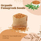 Spicy Organic Fenugreek Seeds - Freshly Packed Methi Seeds - Best Use For Hair & Cooking - 100% Pure Usda Organic - 16 Oz