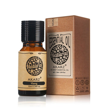 Ylang Ylang Essential Oil Akarz Natural Organic Pure Premium Therapeutic Ylang-Ylang Oils For Skin Body Hair Care, Diffuser, Can
