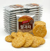 Korean Sweet & Crispy Honey Snow Flower Rice Crackers, Light Korean Snack, Individually Wrapped (Honey Rice Cracker - 8.5oz (240
