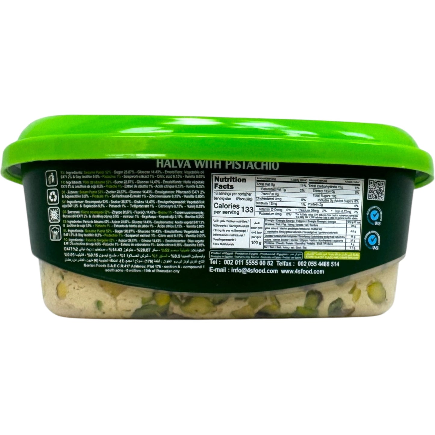 Four Season Halva With Pistachios 350g