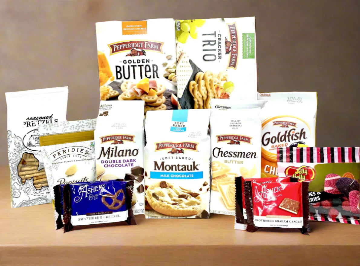 Jenny's Large Classic Gift Basket - Pepperidge Farm Gourmet Treats