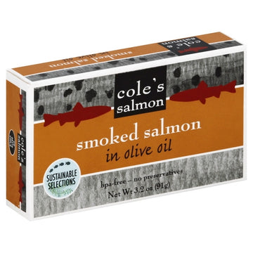 Coles Smkd Slmn Olv Oil (10X3.20)
