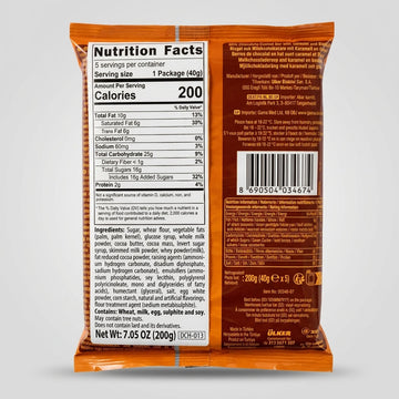 Ülker Albeni Chocolate Wafer Bar 7.05 oz - Turkish Multipack Snack