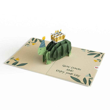 Shell-ebrate Birthday Turtle 5''x7'' Card, Birthday Cards