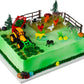 Farm Animals with Tractor Cake Kit