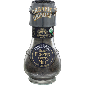 Drogheria & Alimentari, Mill Peppercorn Blck, 1.58 Oz, (Pack Of 6)