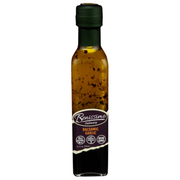 Benissimo, Oil Balsamic Garlic, 8.1 Oz, (Pack Of 6)