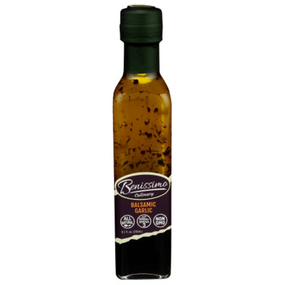 Benissimo, Oil Balsamic Garlic, 8.1 Oz, (Pack Of 6)