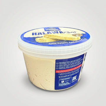 Kareem Chef Tahinia Halawa Plain 17.6 oz - Traditional Sesame Halva