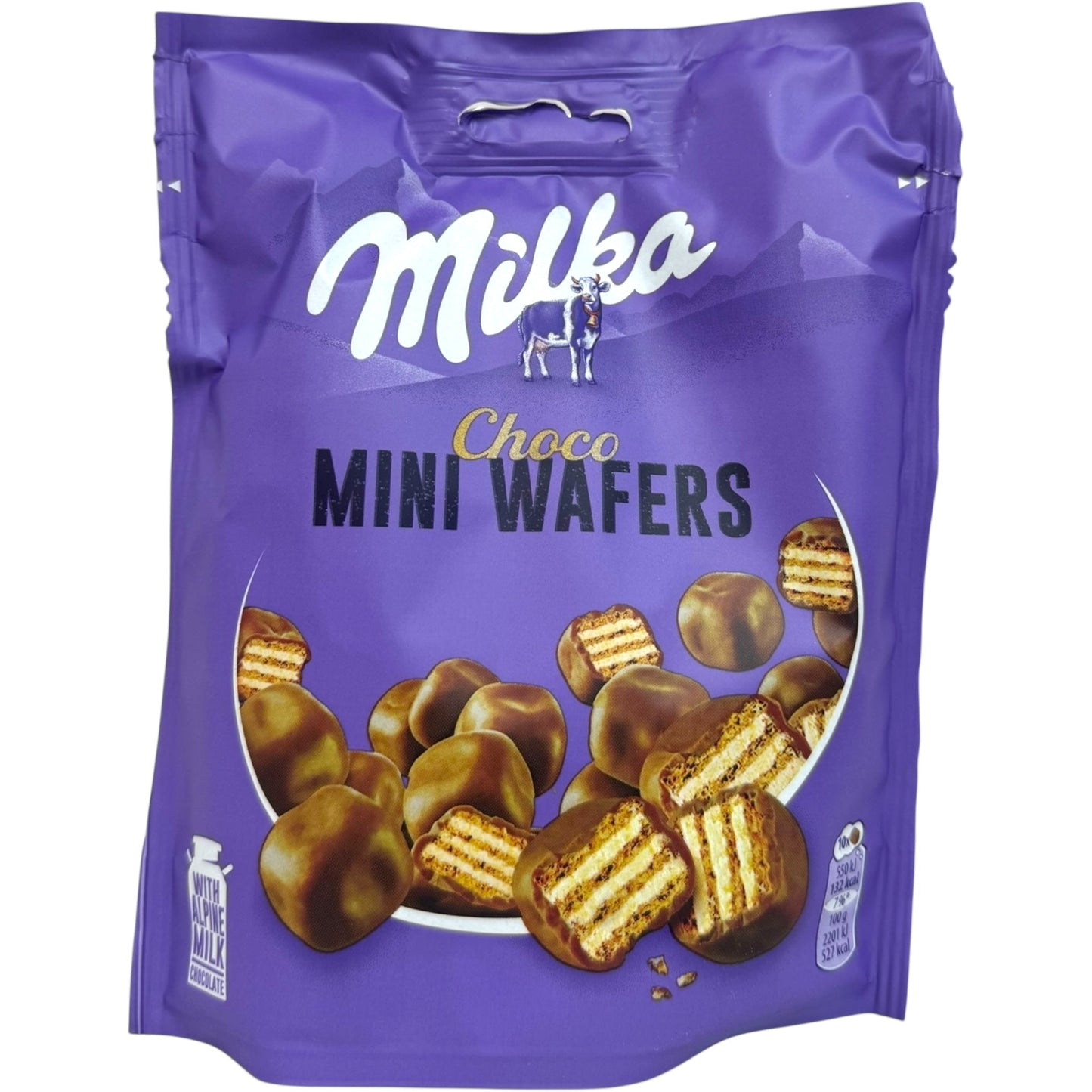 Milka Chocolate Mini Wafer 110g – Crisp Chocolate Snack
