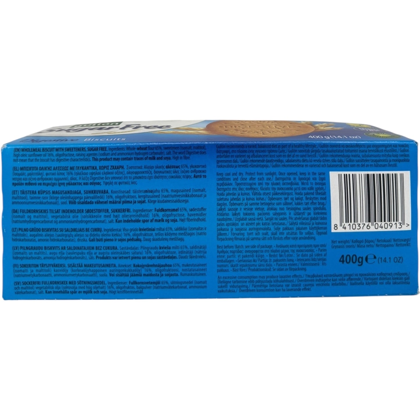 – Gullon Sugar-Free Digestive Biscuits