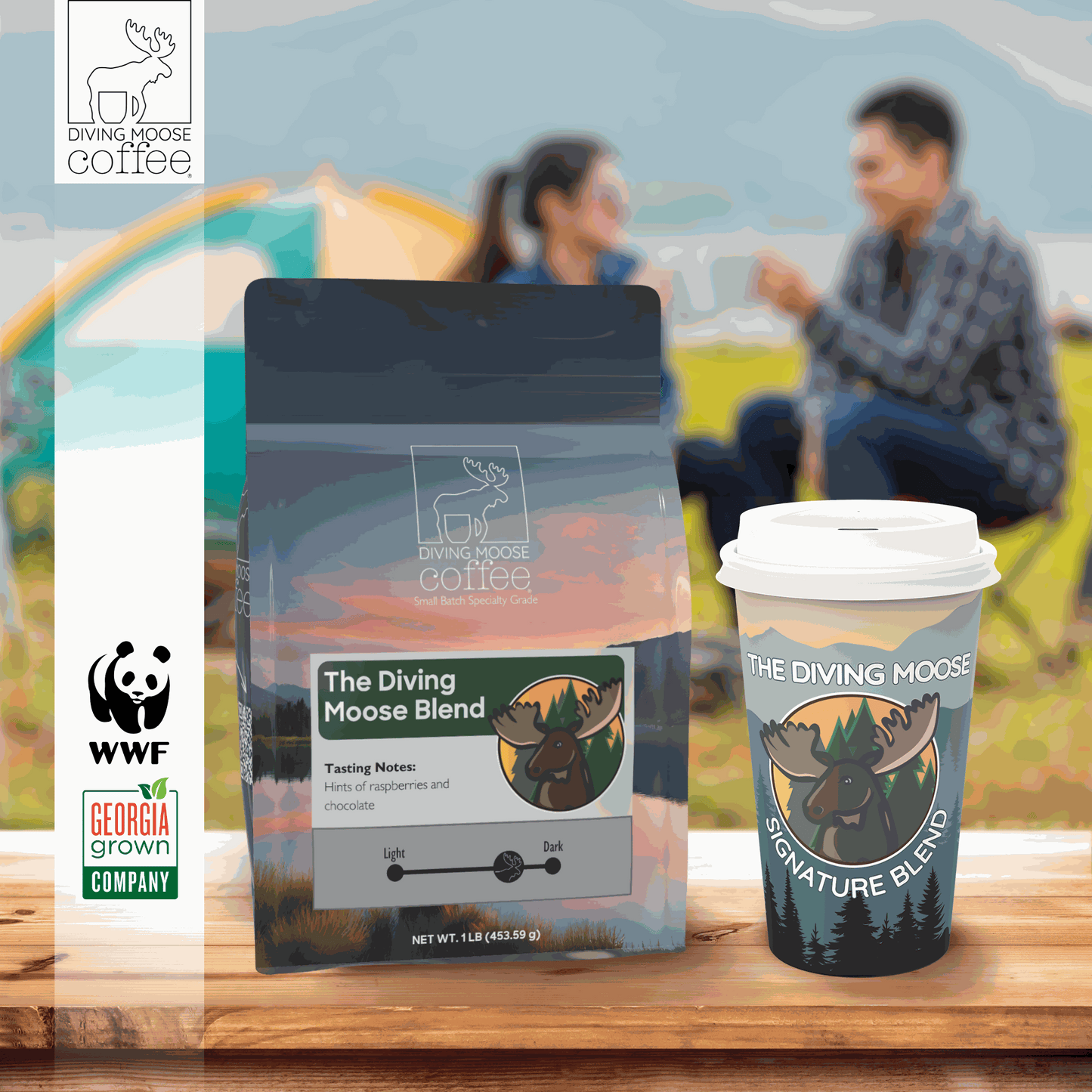 The Diving Moose Signature Medium-Dark Roast Blend