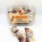 Golden Pearls Date Balls - Healthy Dessert Treats Stuffed With Tahini & Rolled In Coconut