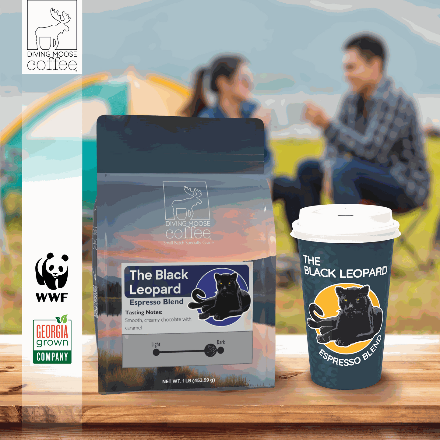 The Black Leopard - Specialty Espresso 4-Bean Dark Roast Blend