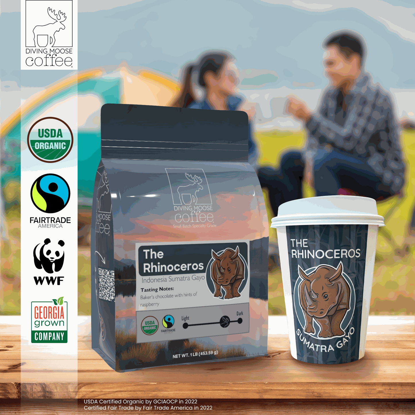 The Rhinoceros - Indonesia Sumatra Gayo Organic Medium-Dark Roast