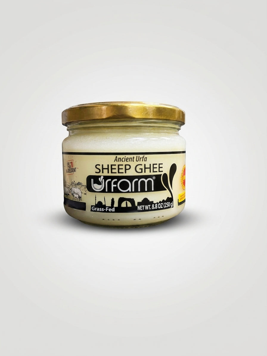 Urfarm Ancient Urfa Sheep Ghee 8.8 oz - Grass-Fed Premium Clarified Butter