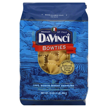 Davinci, Pasta Bowties, 16 Oz, (Pack Of 12)