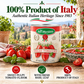 La San Marzano, Italian Whole Peeled Tomatoes in Puree with Basil 6 x can 28oz