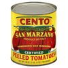 Cento, Tomato San Mrzno Pld Bsl, 28 Oz, (Pack Of 12)
