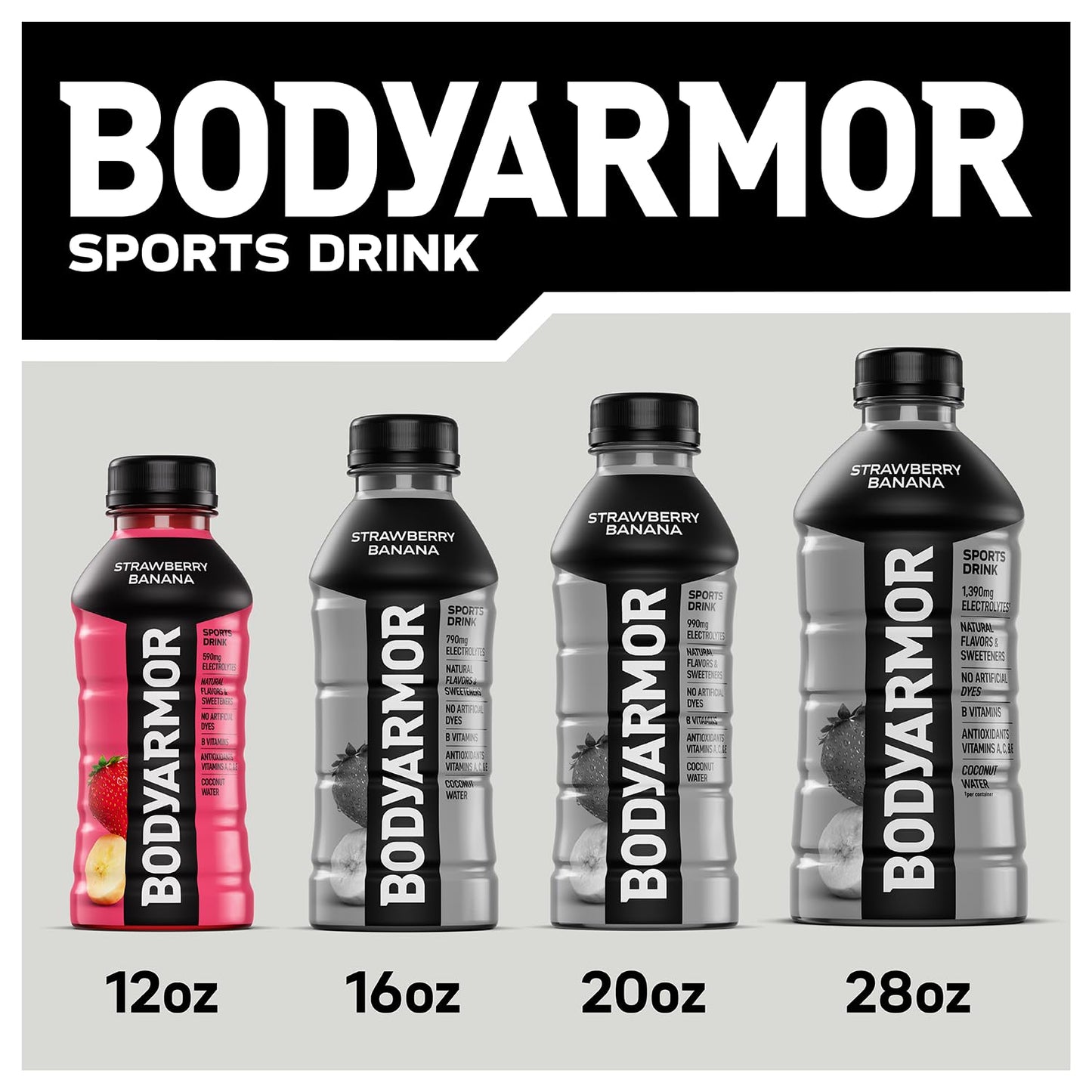 Bodyprotective Covering Sports Drink Sports Beverage, Blue Raspberry, Natural Flavors With Vitamins, Potassium-Packed Electrolytes, No Preservatives, Perfect For Athletes, 12 Ounce (Pack Of 8)