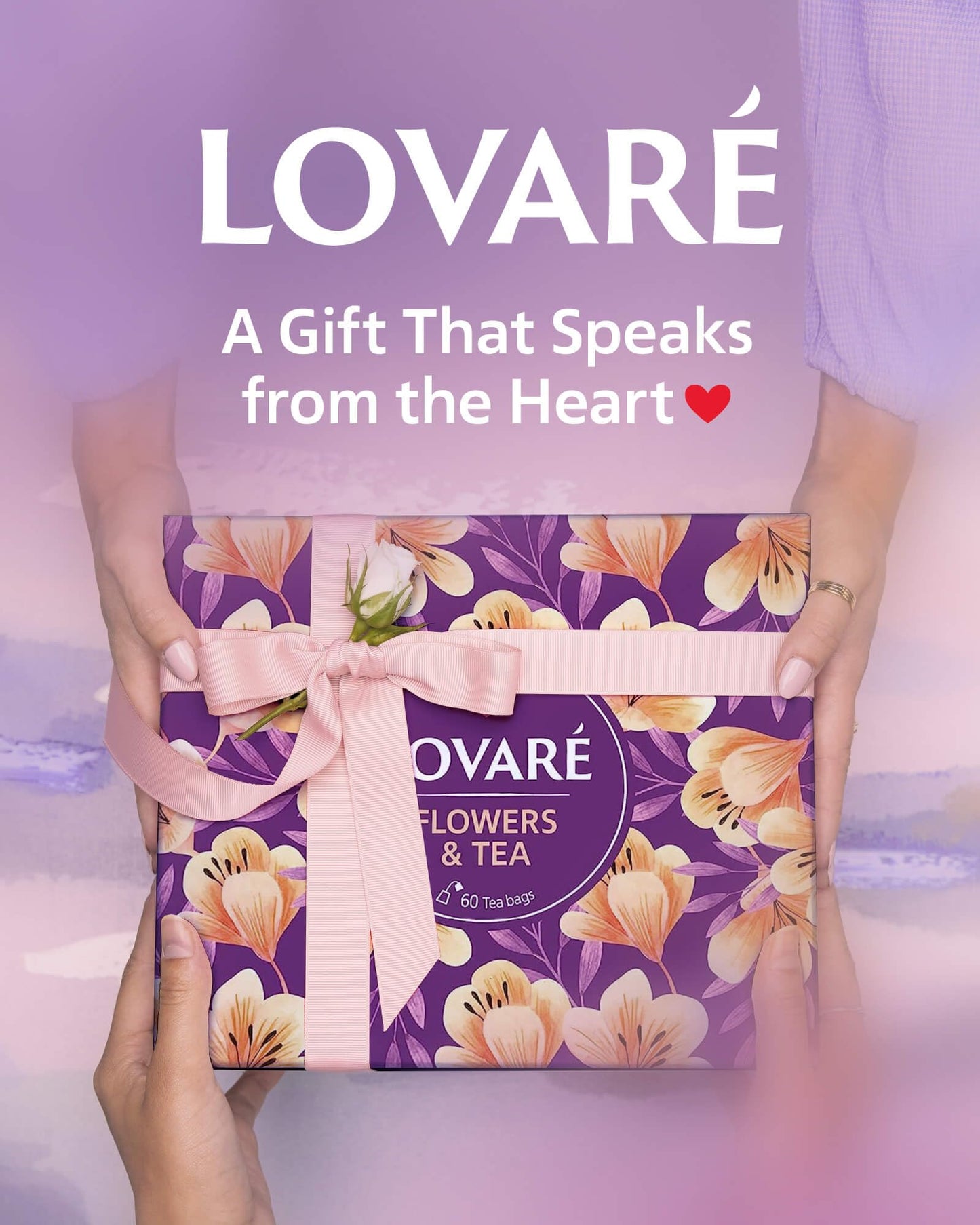 Lovare Tea Bags Variety Pack - Made In Ukraine - Black And Green, Floral Berry, Mixed Blend Assorted Collection - Tea Sampler - Gift Sets For Tea Lovers (60 Bags - 12 Tastes)