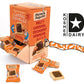 Michel et Augustin Cookies, Individually Wrapped Snacks, Changemaker Gift Box, Milk Chocolate & Caramel Shortbread, Bulk Snacks,
