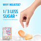 Milkita Creamy Shake Candy Bag, Gluten Free Chewy Candies With Calcium & Real Milk, Zero Trans Fat, Low-Sugar, Juicy Flavors (Mango And Orange)